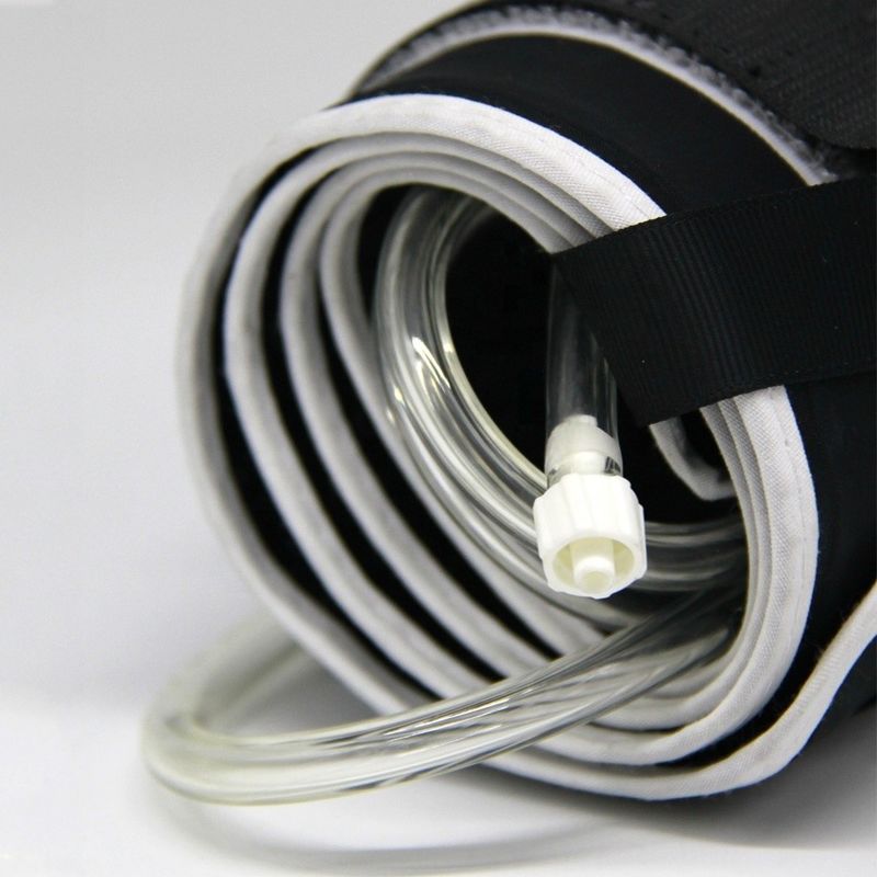 Medical Materials Accessories TPU Sterile Tourniquet Cuff Extra Long Leg 44" Dual Hose